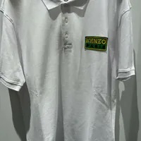 [S] KENZO PARIS CLASSIC POLO,WHITE, PFD55PO0064PU-01 (SK242)