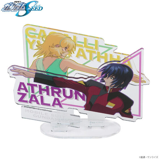 Pbandai 預訂2024/8月 機動戦士ガンダムSEED　オープニングシーンアクリルスタンド　アスラン＆カガリ