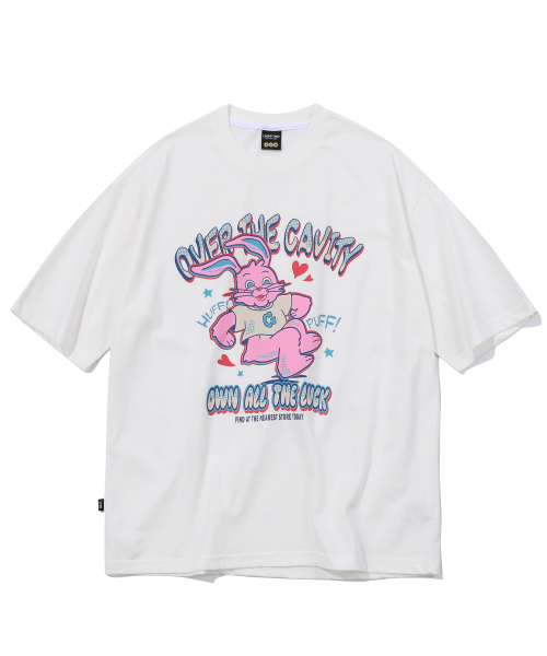 【CPGN STUDIO】24SS★ HUFF Hoppi Pigment Short Sleeve Tee CPGN STUDIO】24SS☆ HUFF Hoppi Pigment Short Sleeve Tee