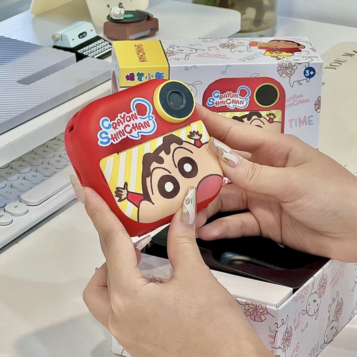 KTQ STORE ‧ 蠟筆小新 吐司打印相機