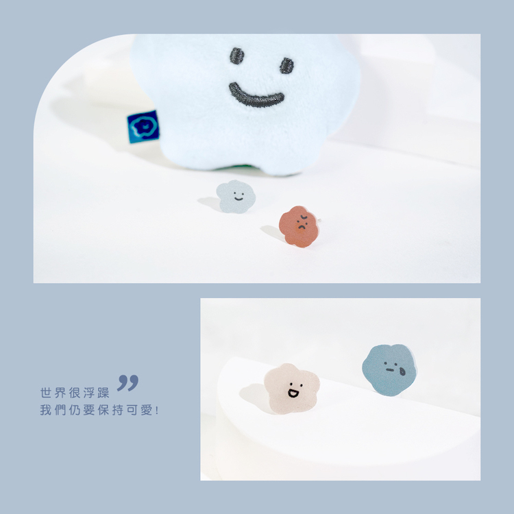 Square Studio方坊經典系列-造型耳環組-經典款