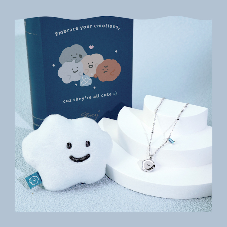 Square Studio方坊經典系列-喜寶晶鑽純銀項鍊