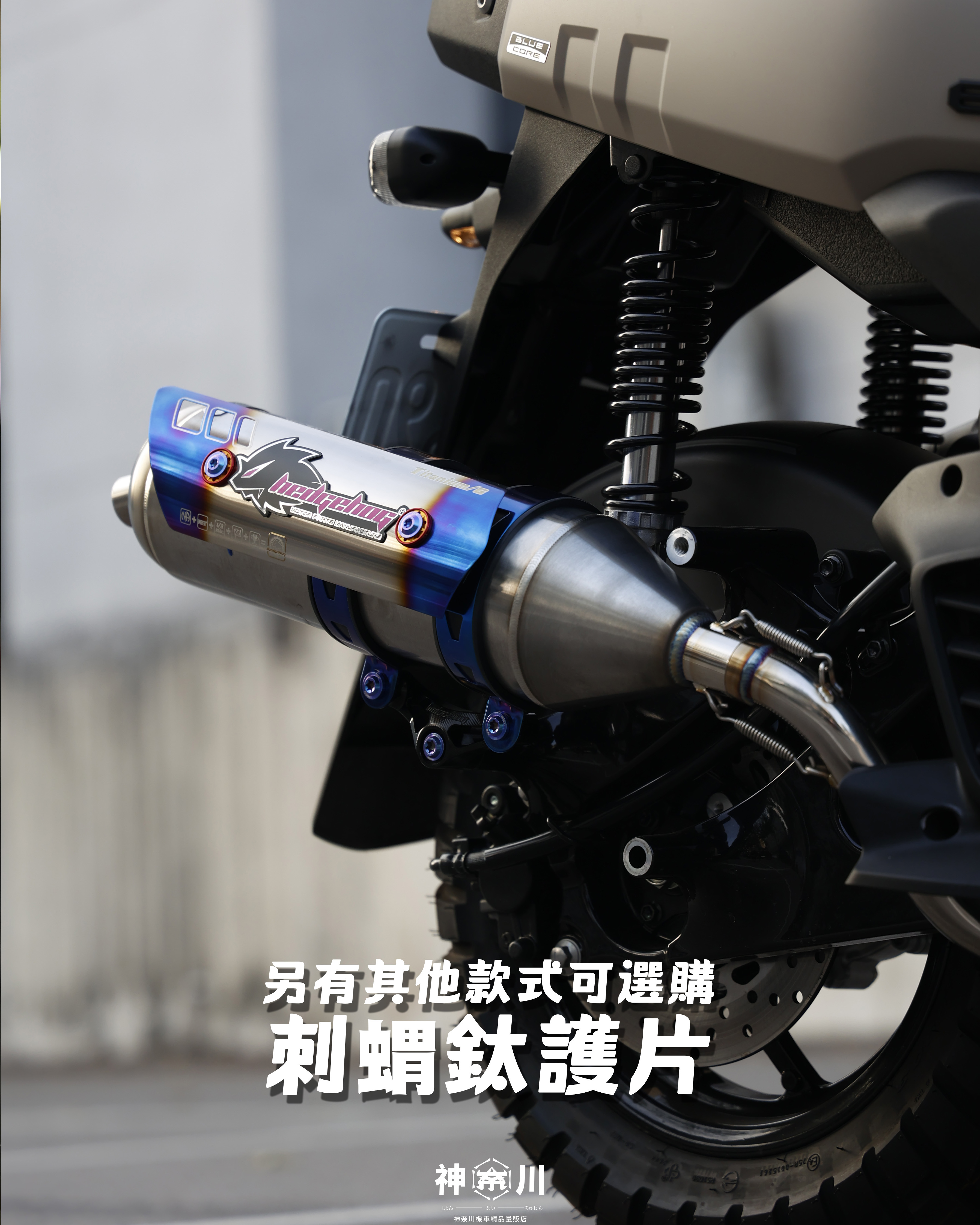 【刺蝟鈦護片】