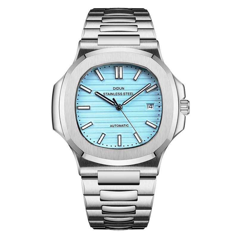 【DIDUN 迪頓】DDN-006 帶日期 鏤空錶蓋 鸚鵡螺系列 機械錶-