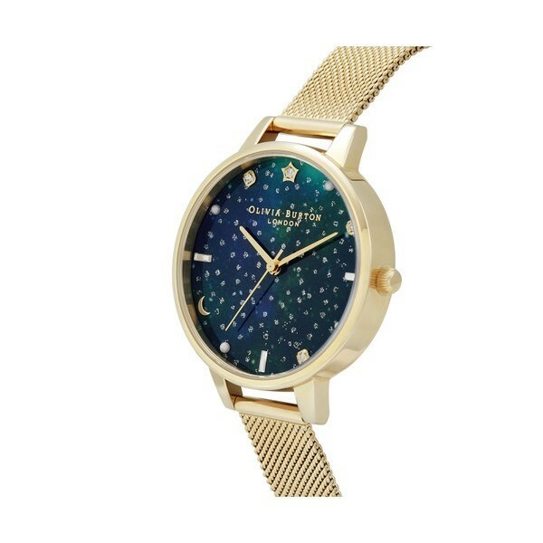 【OLIVIA BURTON】夢幻星空 OB16GD96 34mm 現代鐘錶