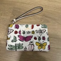 [S] COACH CR815 CORNER ZIP CRTR PRINT,IM/CHALK MULTI, 196395285211 (SCO768)