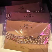 [S] COACH CR456 CHAIN SHOULDER STRAP,IM/GOLD, 196395285297 (SCO770)