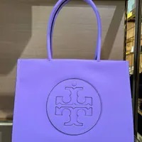 [S] TORY BURCH ELLA BIO SMALL TOTE,BRIGHT AMETHYST, 145612-500 (STB572)