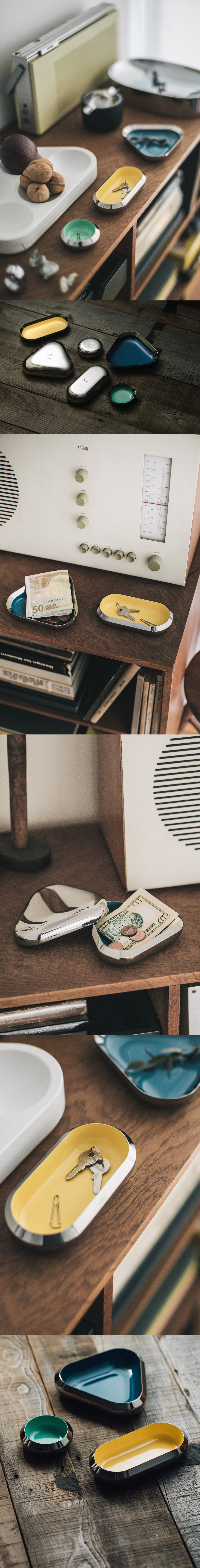 no.30-收納盒，帶有上蓋的金屬收納盒，是不可或缺的精緻家居產品。