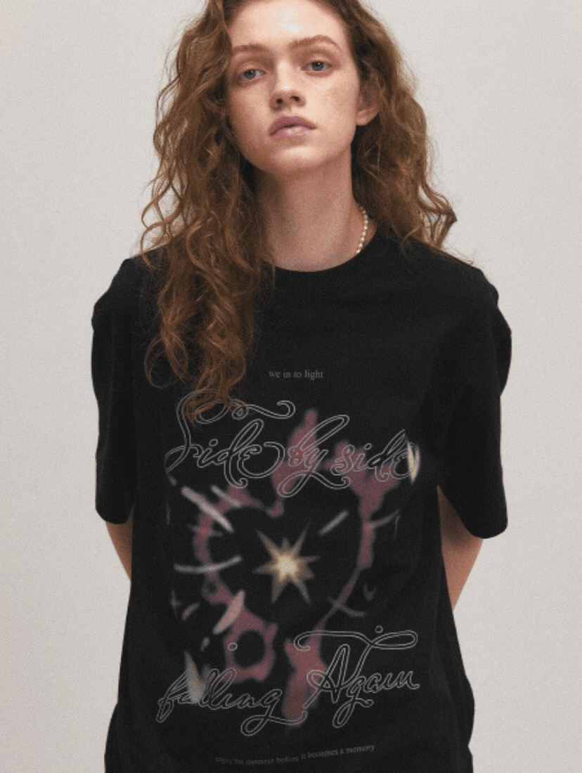 【CPGN STUDIO】24SS★ DTP Falling Again Short Sleeve Tee CPGN STUDIO] DTP Falling Again Short Sleeve T-Shirt