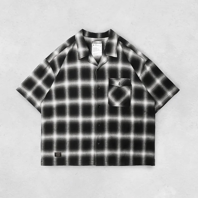 B-SIDE OLD FASHION CHECKED SHIRT