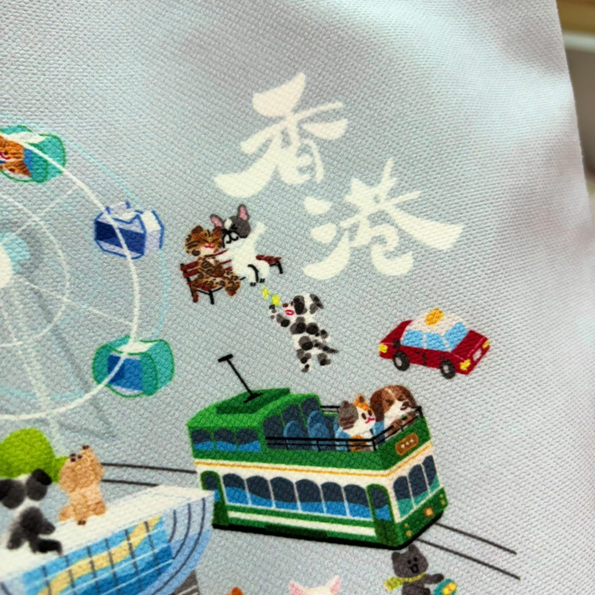 汪喵帆布袋/ tote bag 自家原創插畫