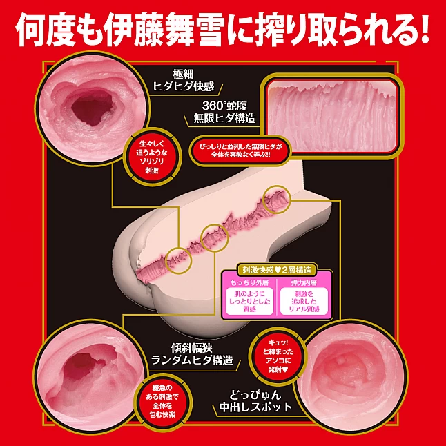 EXE - Japanese Real Hole 激 伊藤舞雪 女優名器