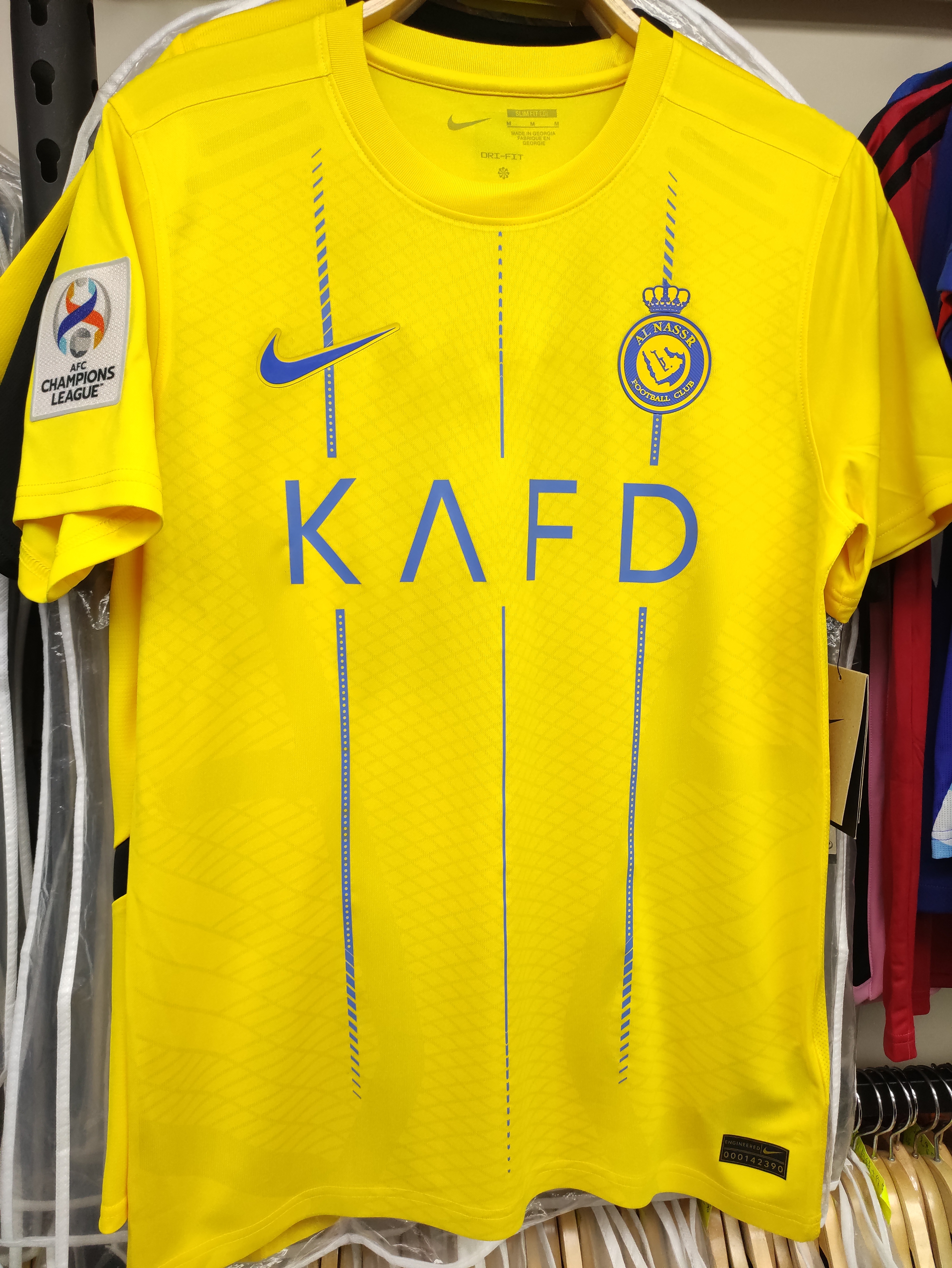 23-24艾納斯亞冠主場更衣室版C朗拿度球衣