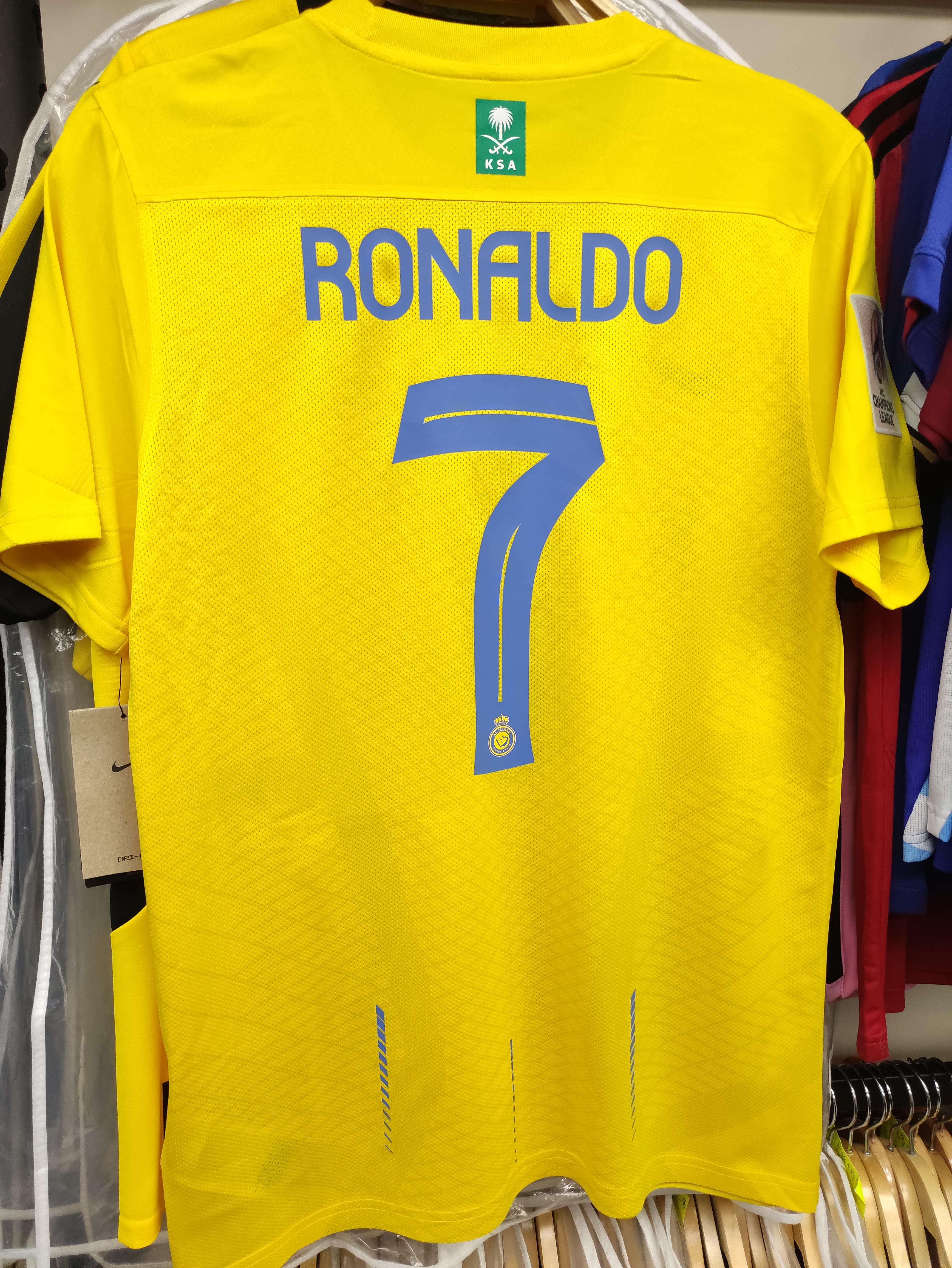 23-24艾納斯亞冠主場更衣室版C朗拿度球衣