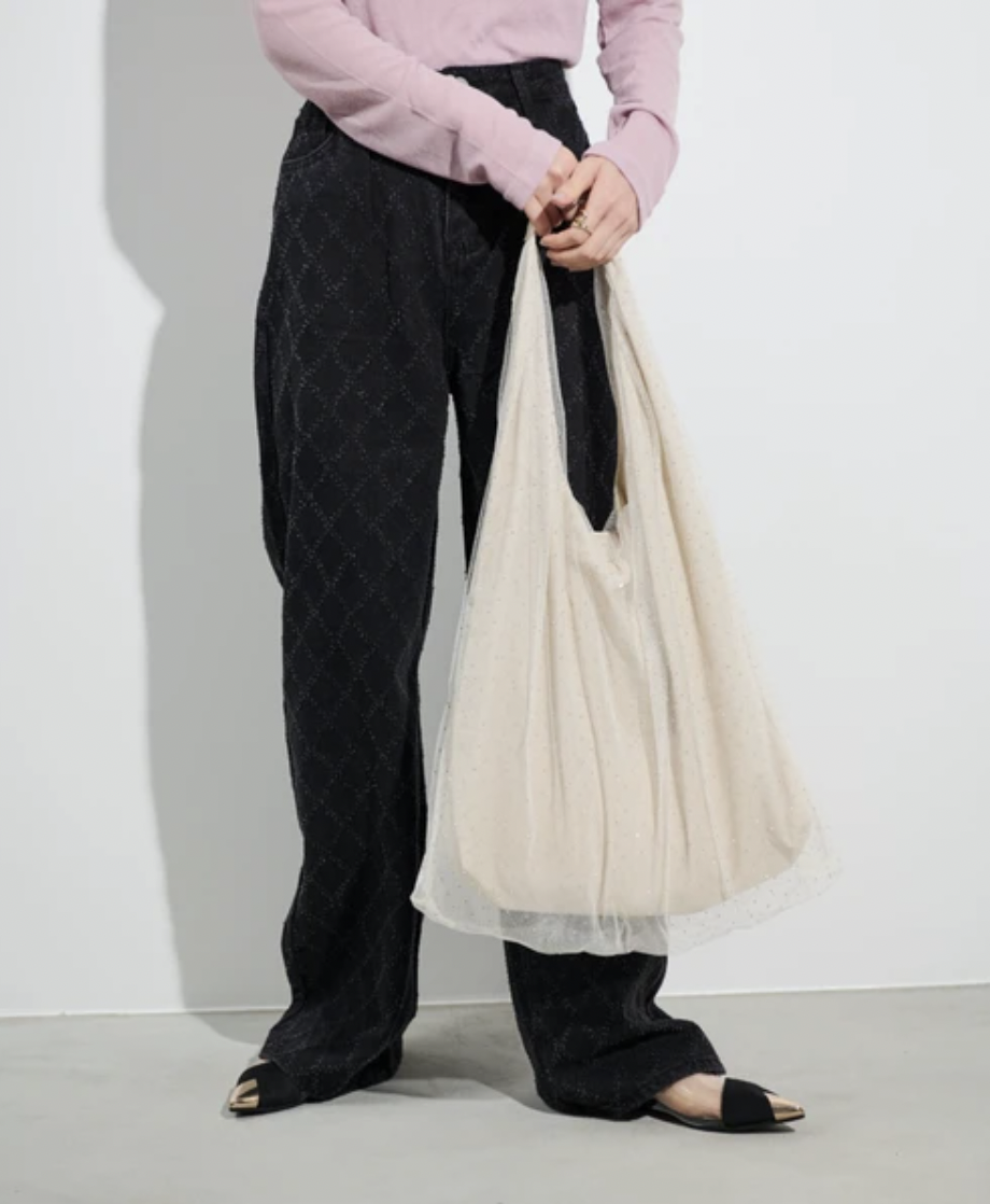 Bling Bling薄紗Tote Bag · 2色入