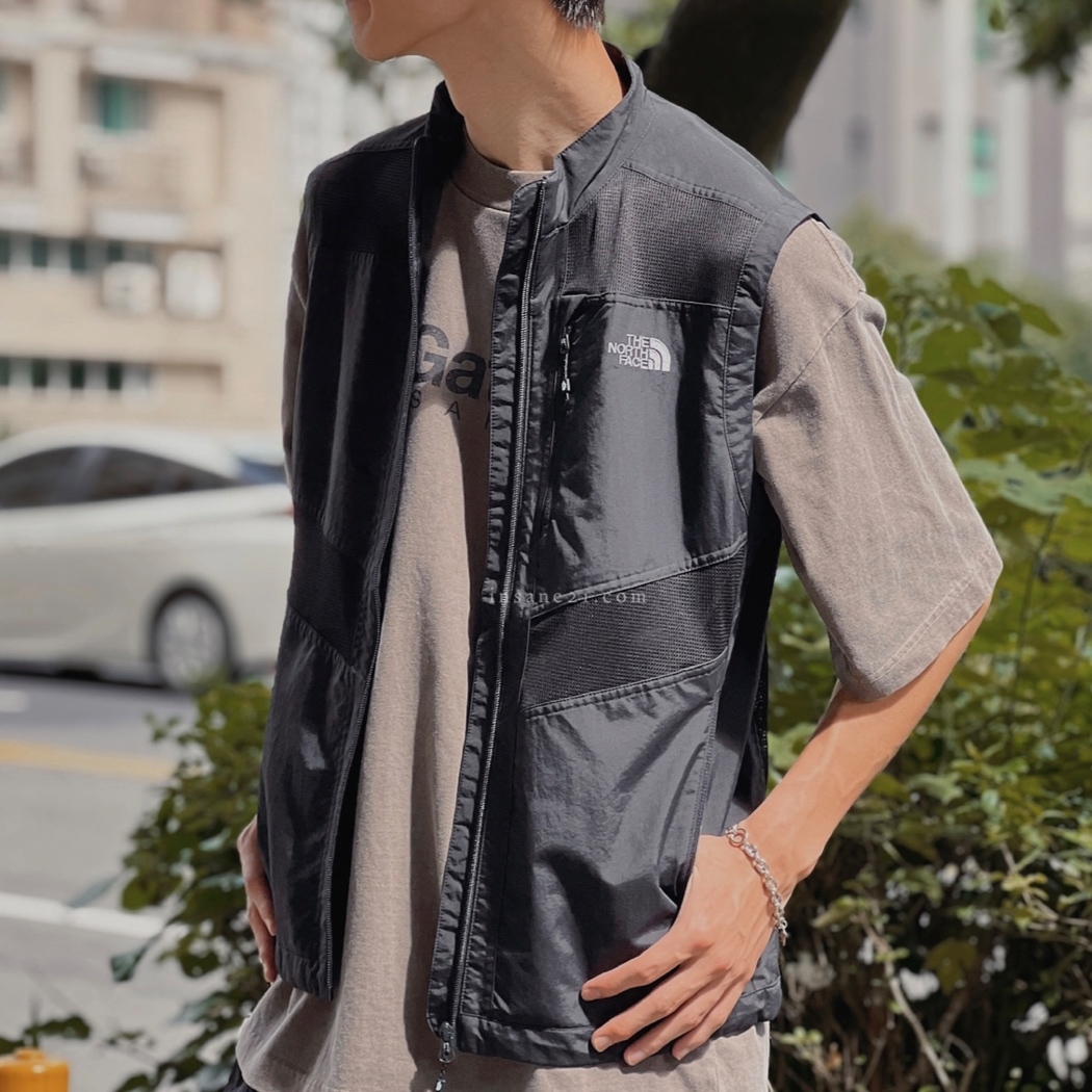 THE NORTH FACE 工裝網格背心 黑NV5VQ01A / 灰NV5VQ01B