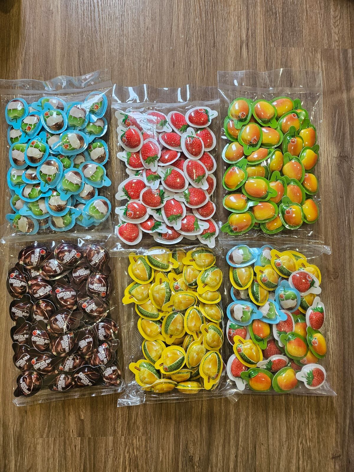 🇹🇭 泰國 超好味軟糖 (椰子果/芒果味/草莓果/榴槤味/朱古力果/雜果味) (T6/CH252)