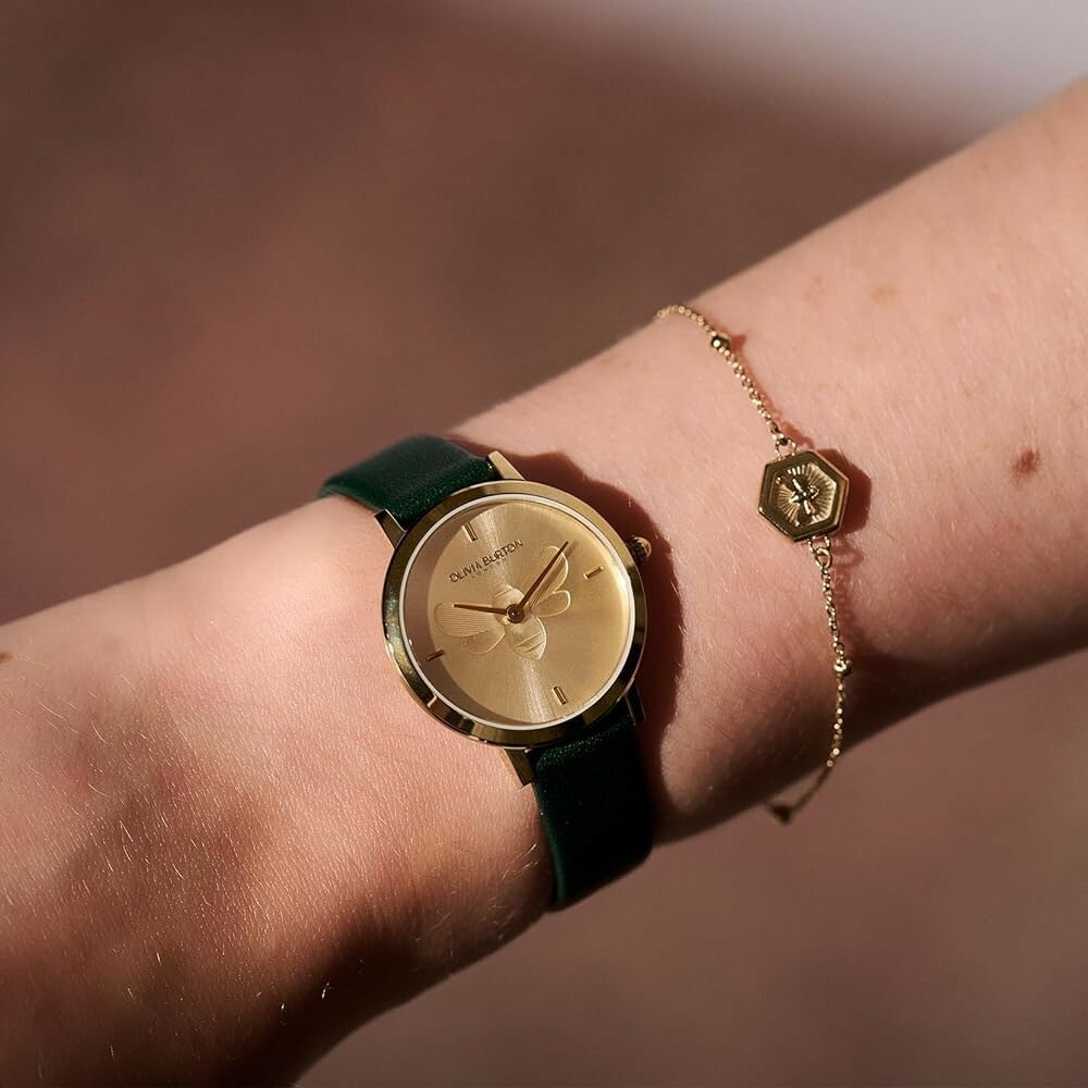 【OLIVIA BURTON】Lucky Bee系列24070001 28mm 現代鐘錶