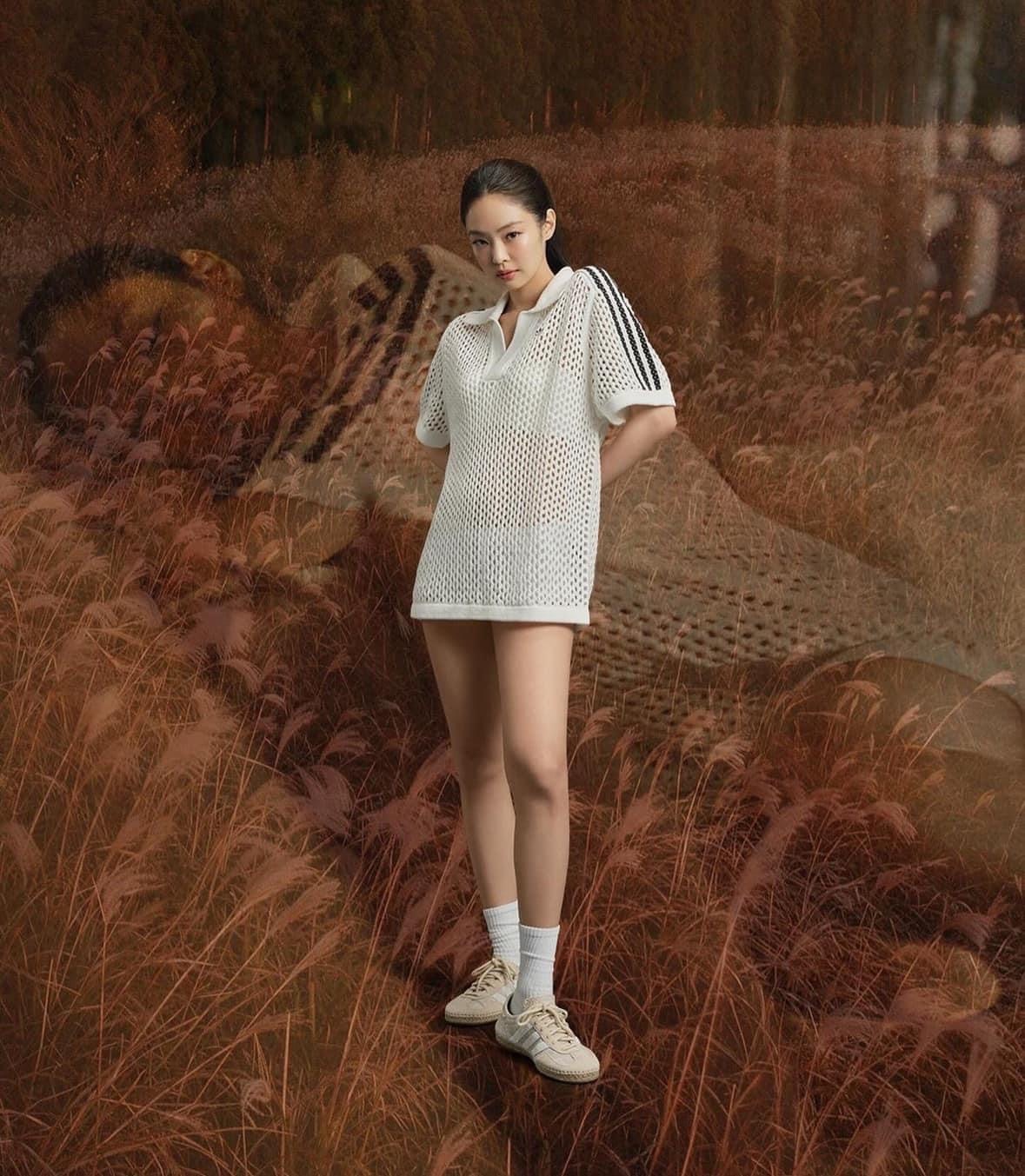 CLOT x Adidas Gazelle「Halo Ivory」聯名草編鞋靈感設計 BLACKPINK JENNIE 同款 IH3144
