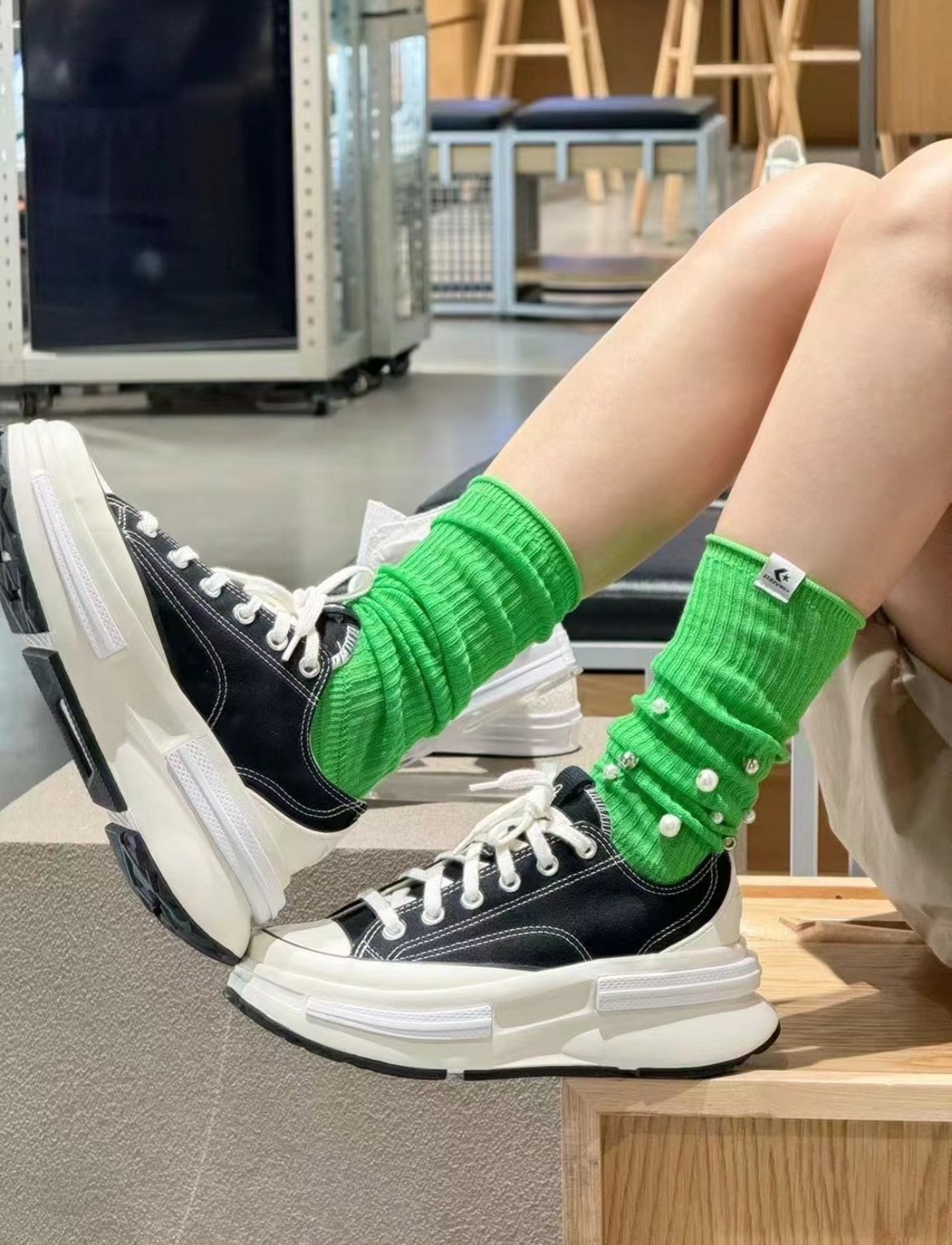 Converse Run Star Legacy CX 黑色 白色 低筒 厚底 增高 帆布鞋 A11490C A11489C/預購