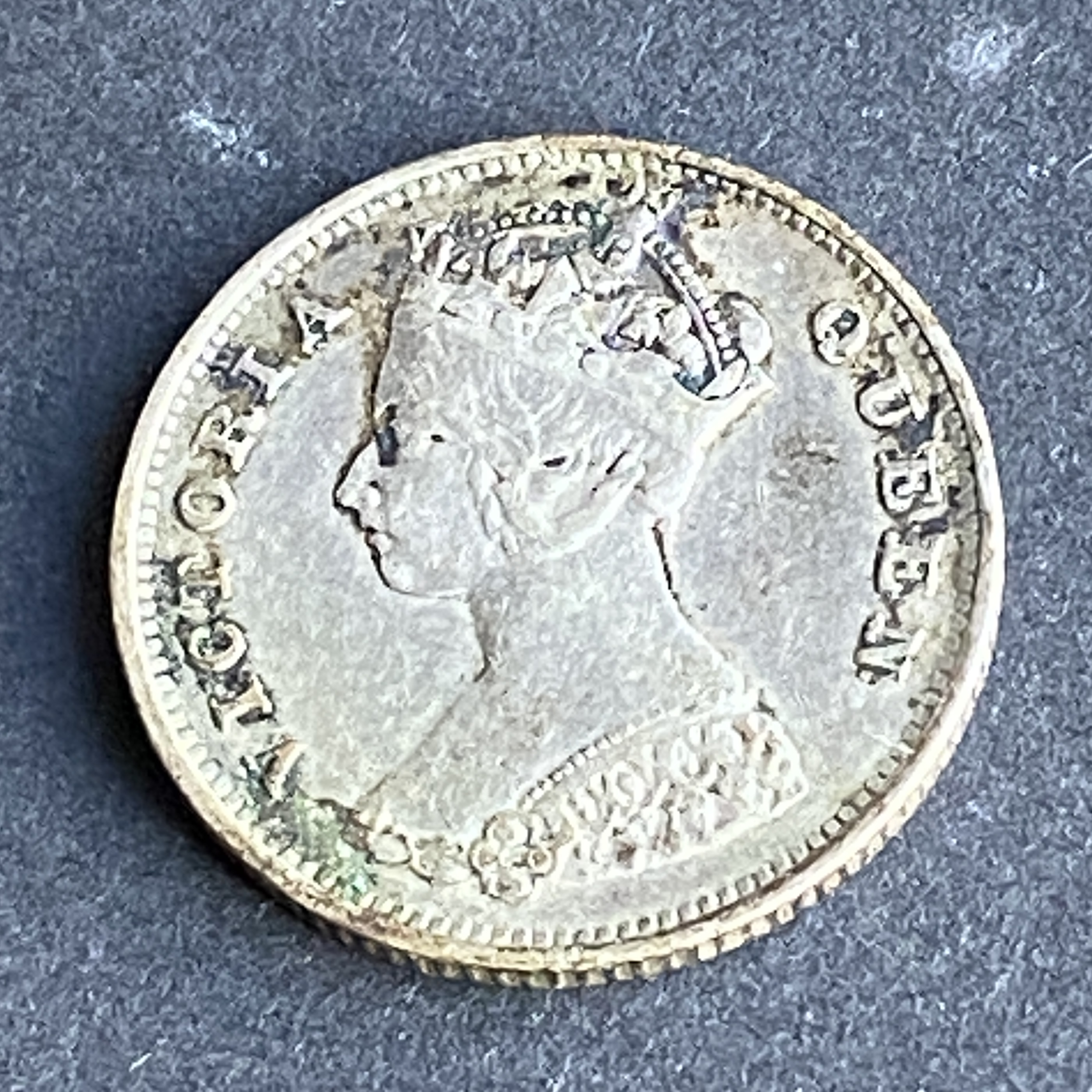 1898 Queen Victoria 10 Cents