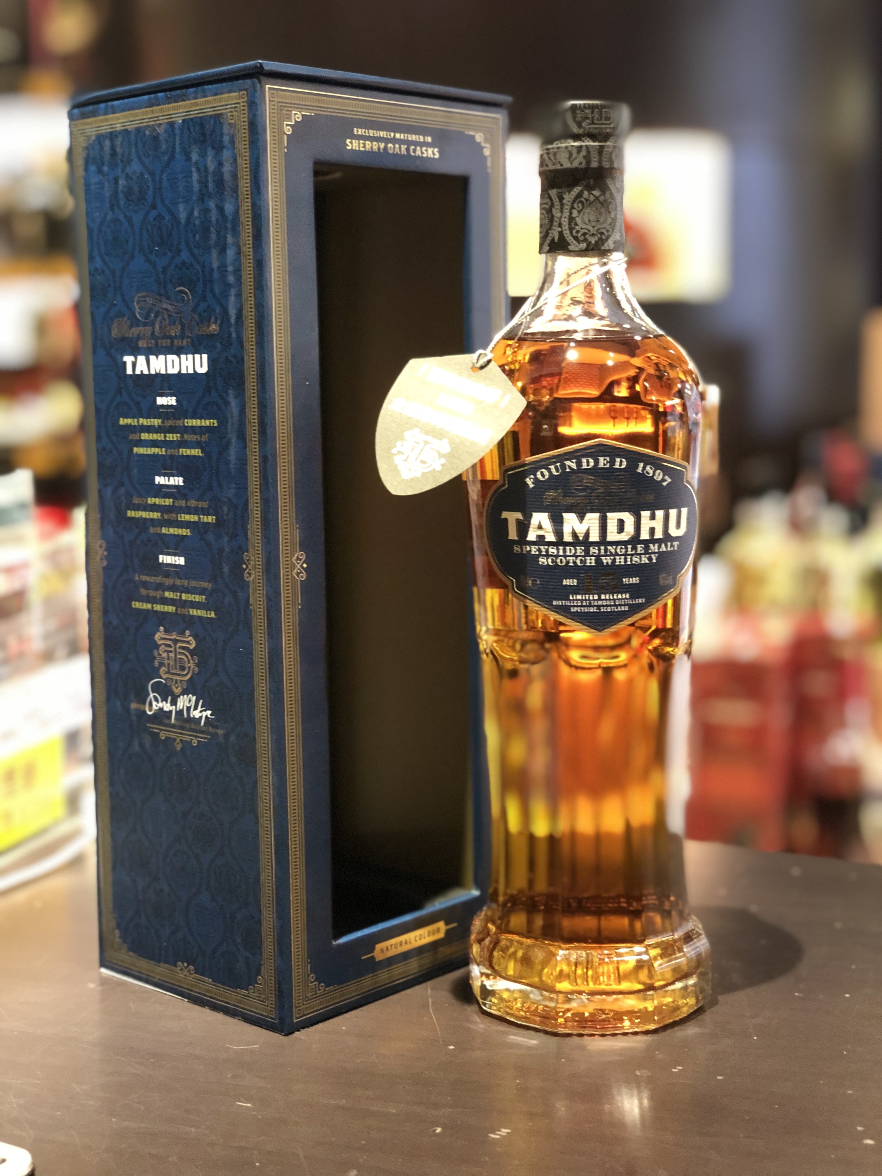 Tamdhu 15 Year Single Malt Scotch 坦杜15年全雪莉桶