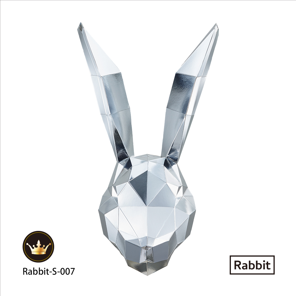 兔頭(全銀箔)拼圖