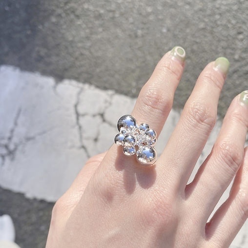 eat〰️大球串珠戒指