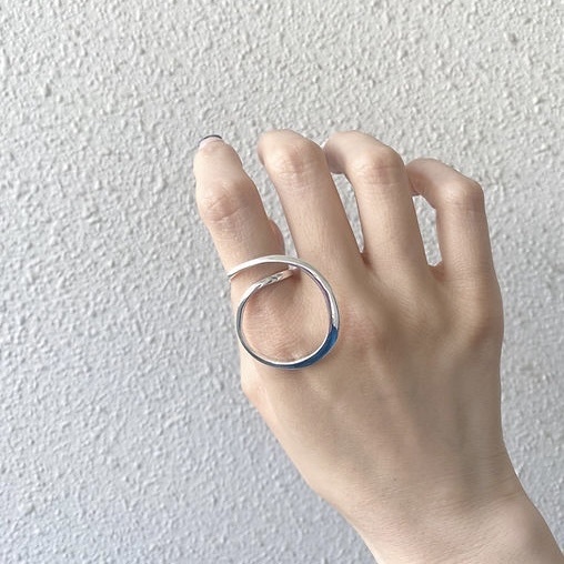 eat〰️圈圈線條戒指