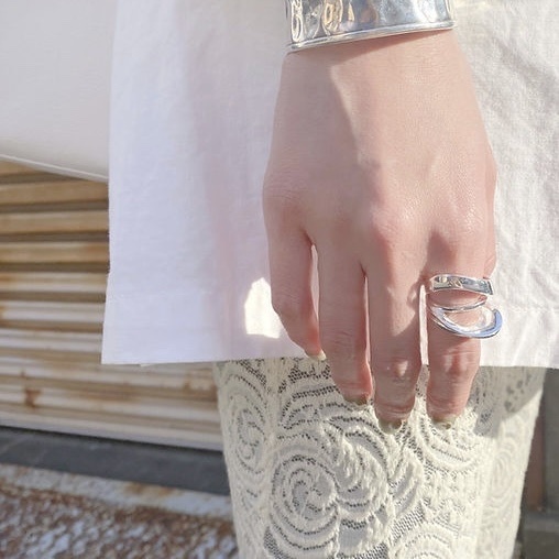 eat〰️個性線條戒指