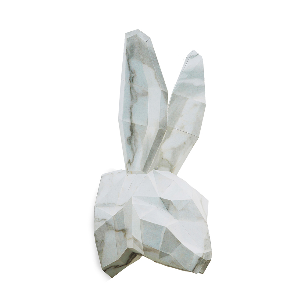 兔頭(大理石)拼圖