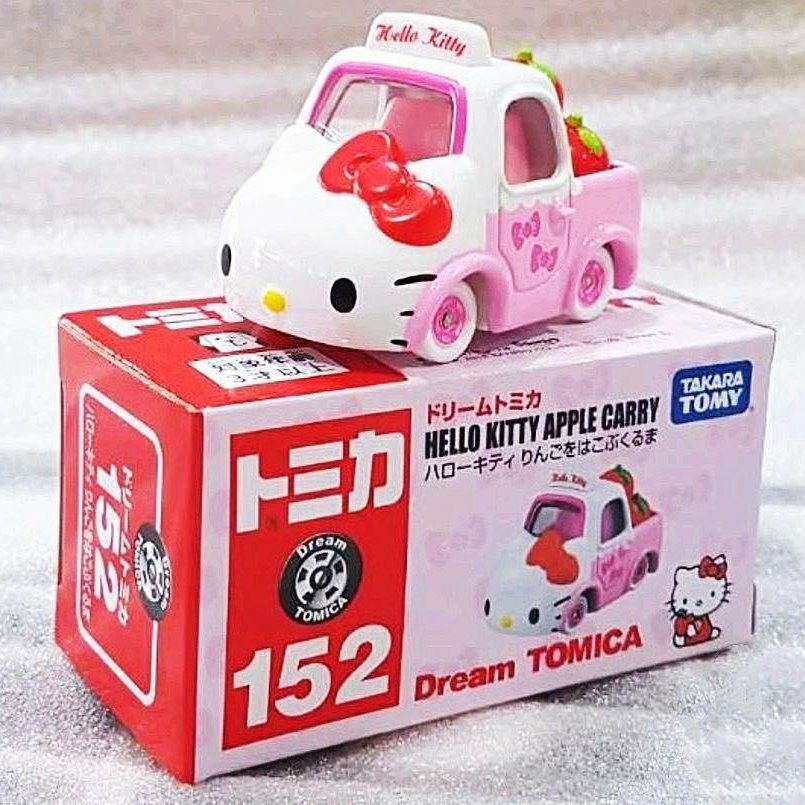 [玩具系列] TOMICA 凱蒂貓蘋果貨車