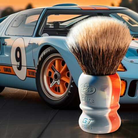Omega Elite Fiber Shaving Brush – GT Series MB1917
