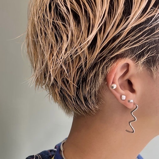 eat〰️超可愛波浪耳環