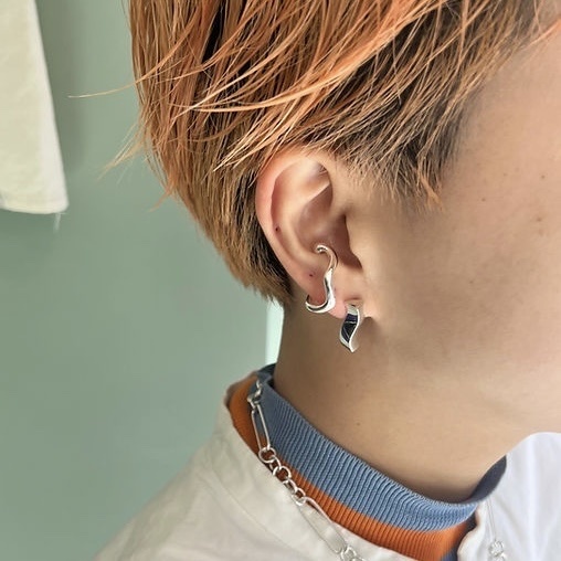 eat〰️寬版曲線耳環