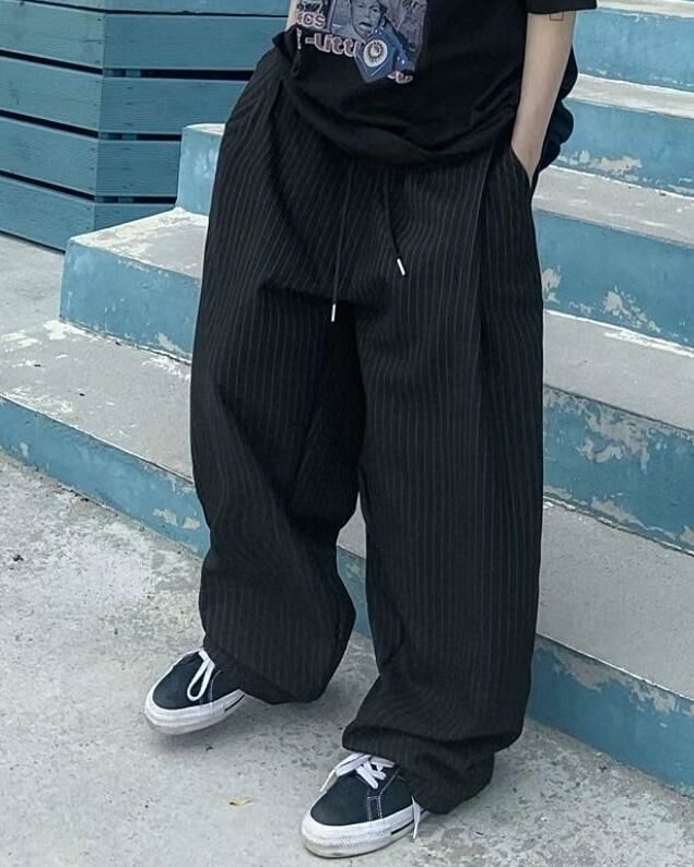 直間/淨色鬆身西褲 P2797