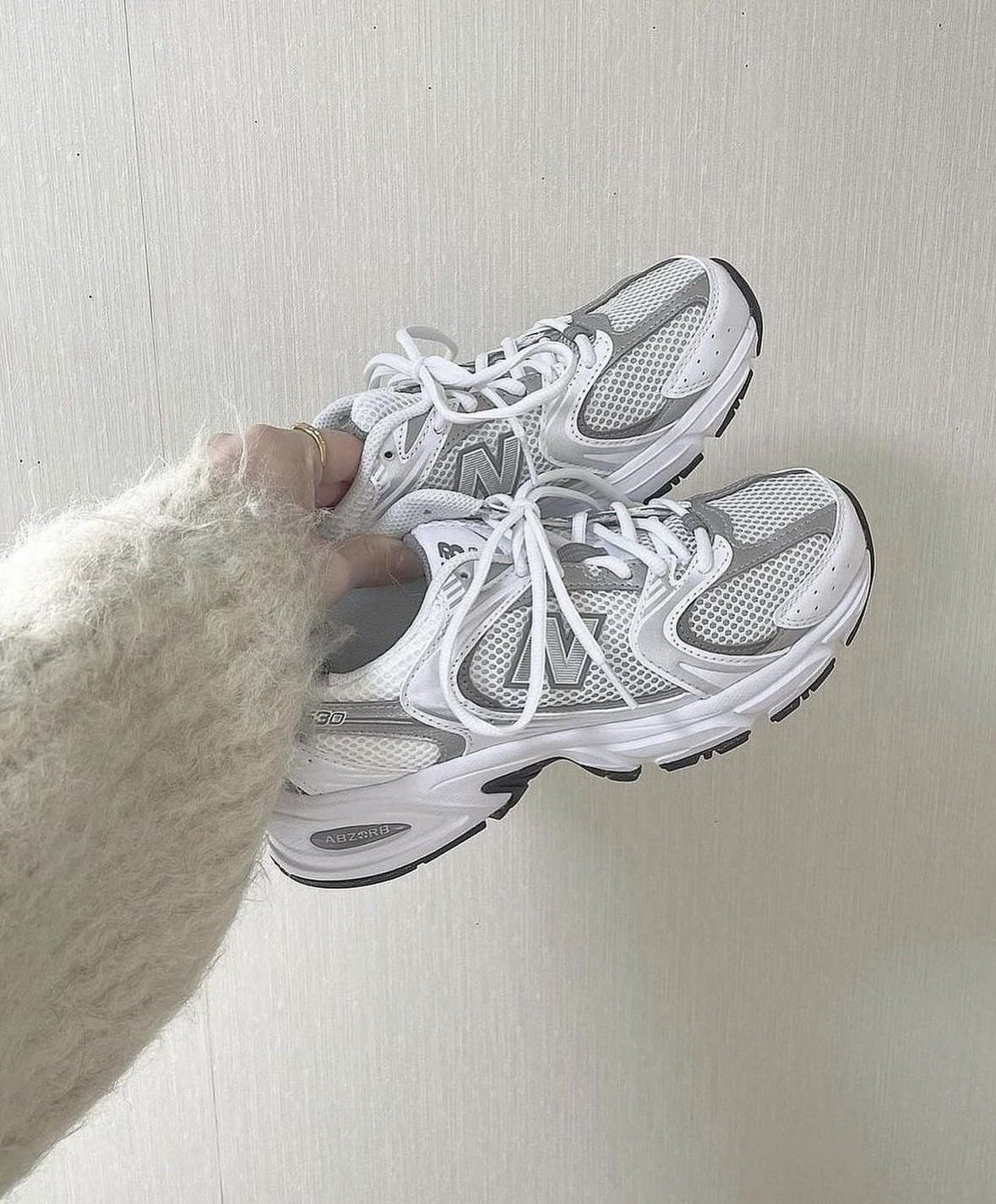 New Balance NB 530 白銀色 銀色 Y2K 復古 慢跑鞋 老爹鞋 MR530AD/預購