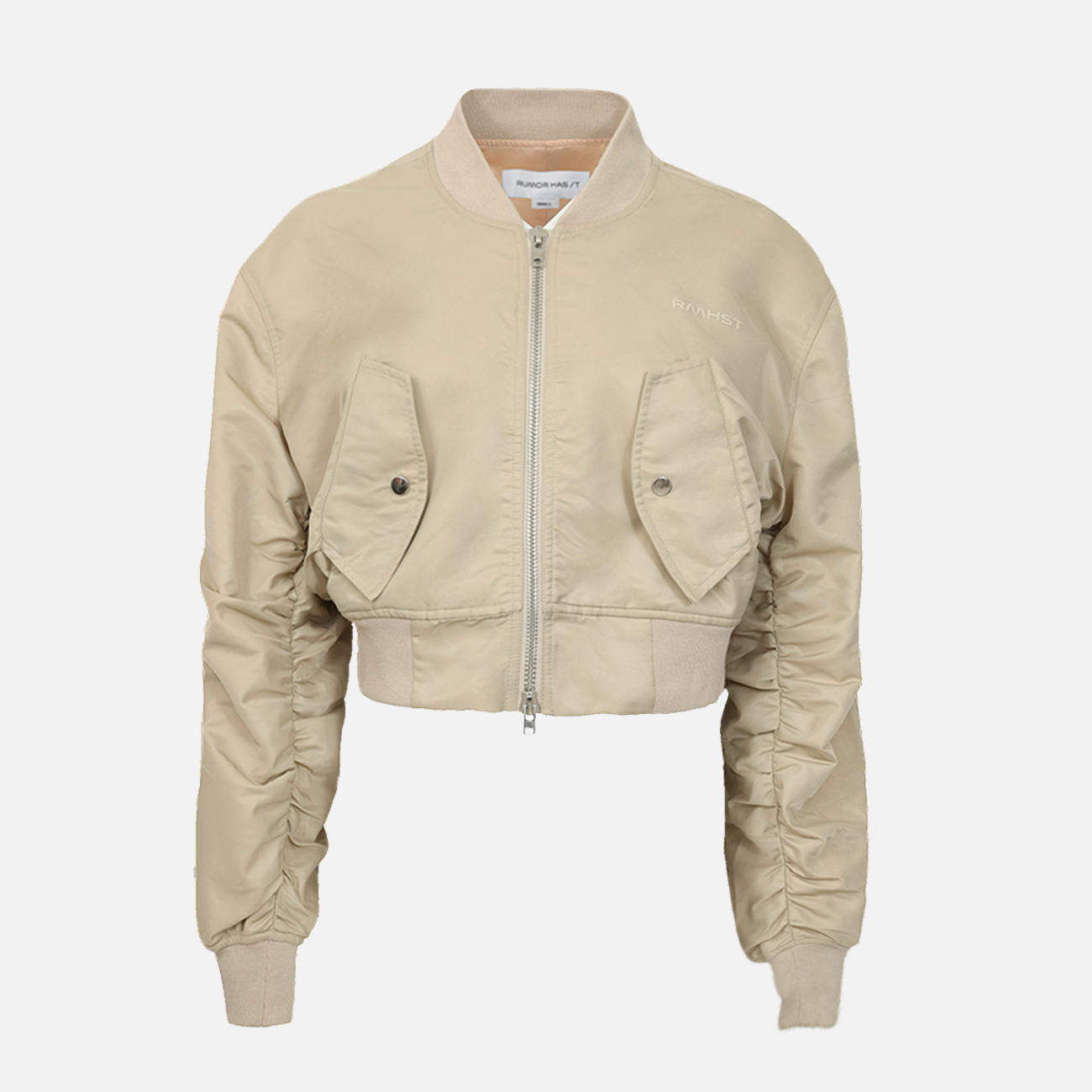 RMHST Cropped Bomber Jacket