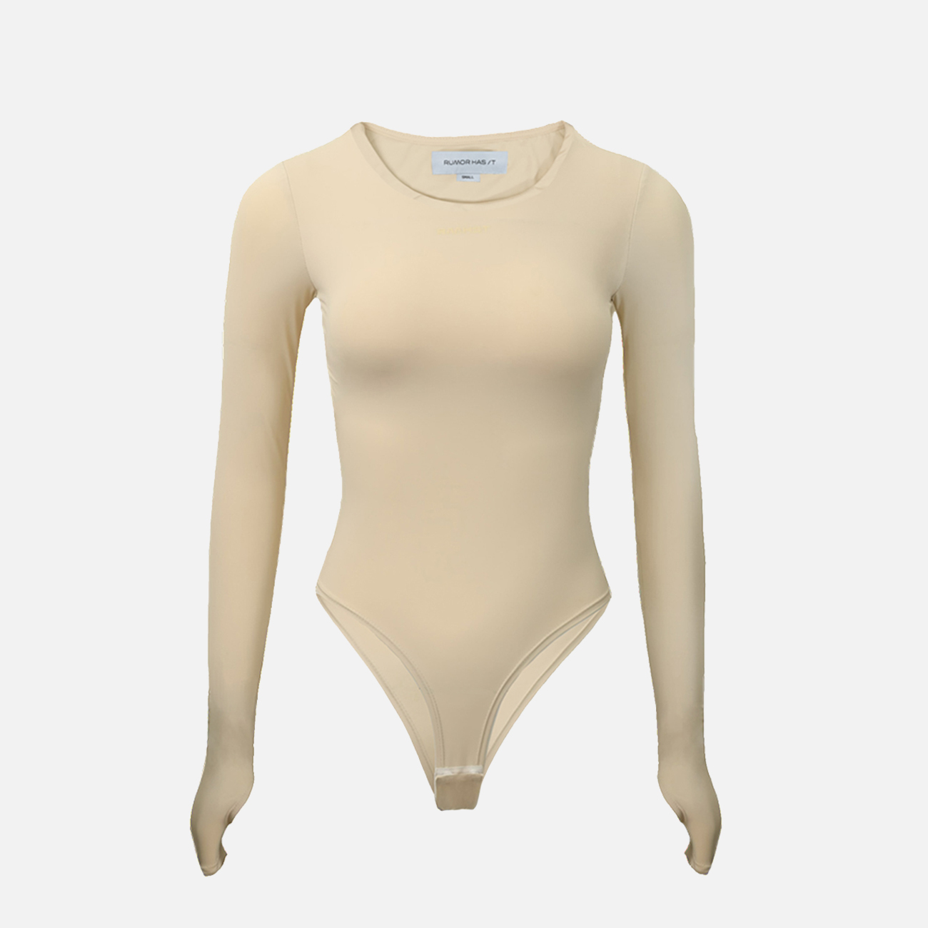 RMHST Long Sleeves Bodysuit in Beige