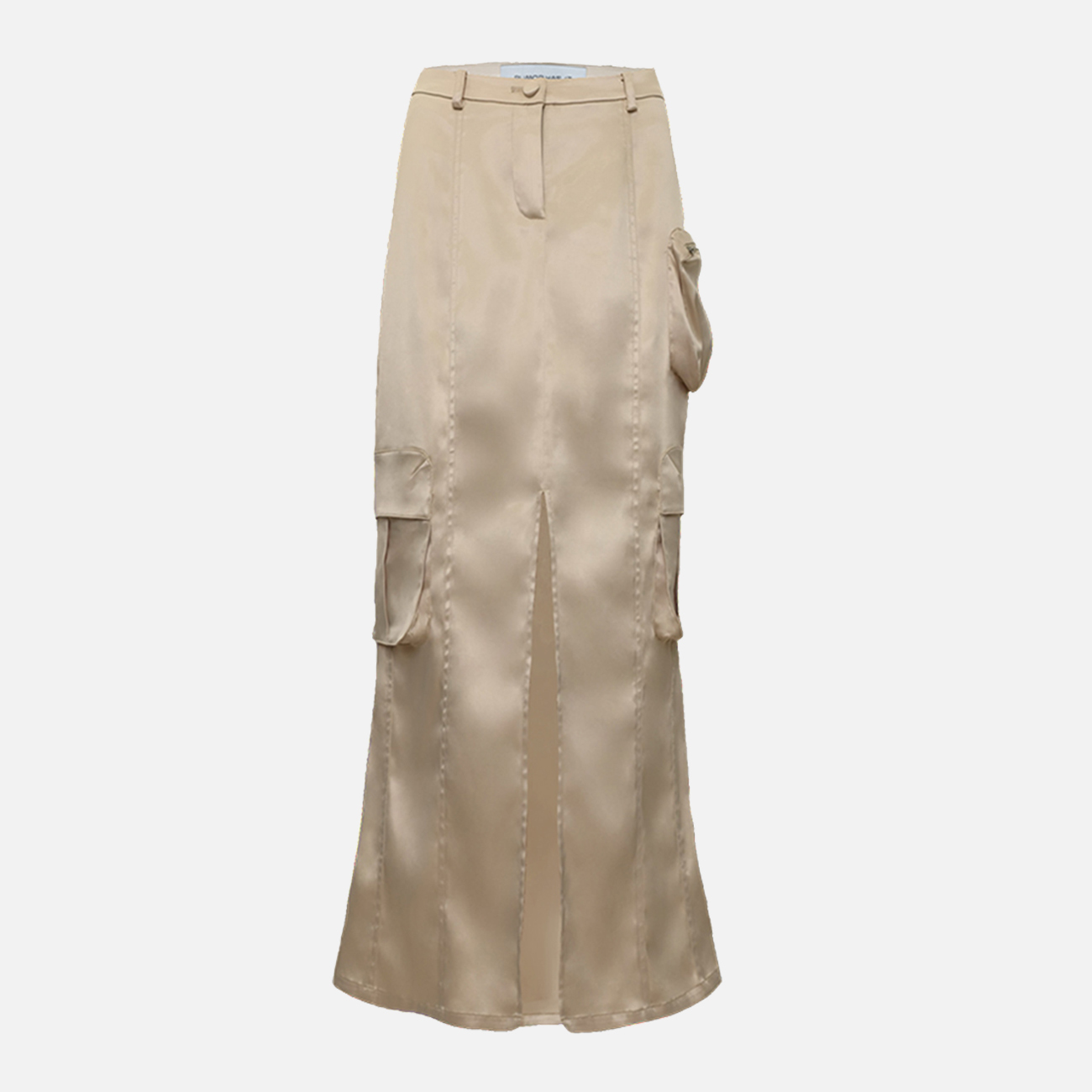 Silk Pocket Skirt