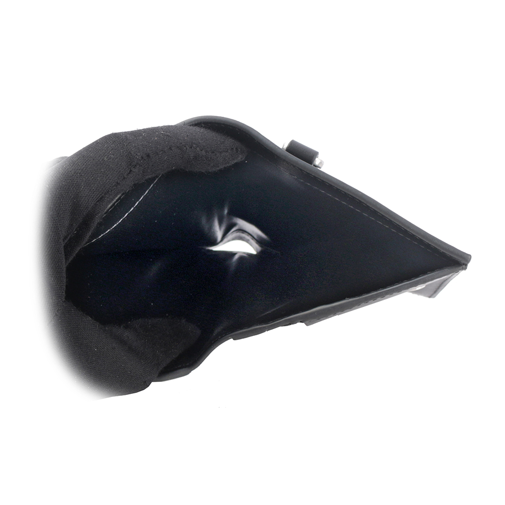 【MONT BLANC】Meisterstuck 系列平滑牛皮6卡釦式迷你短夾(黑色) 129677