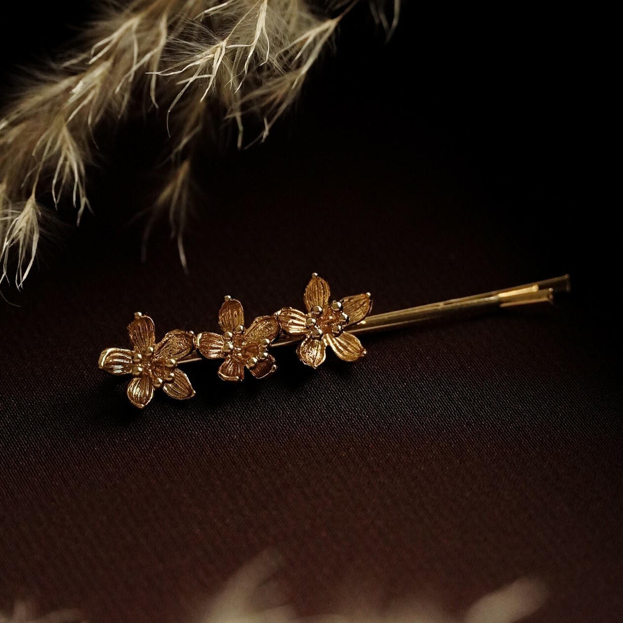 Spring flowers髮夾