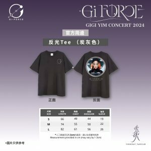 Gi-FORCE反光Tee（炭灰色）