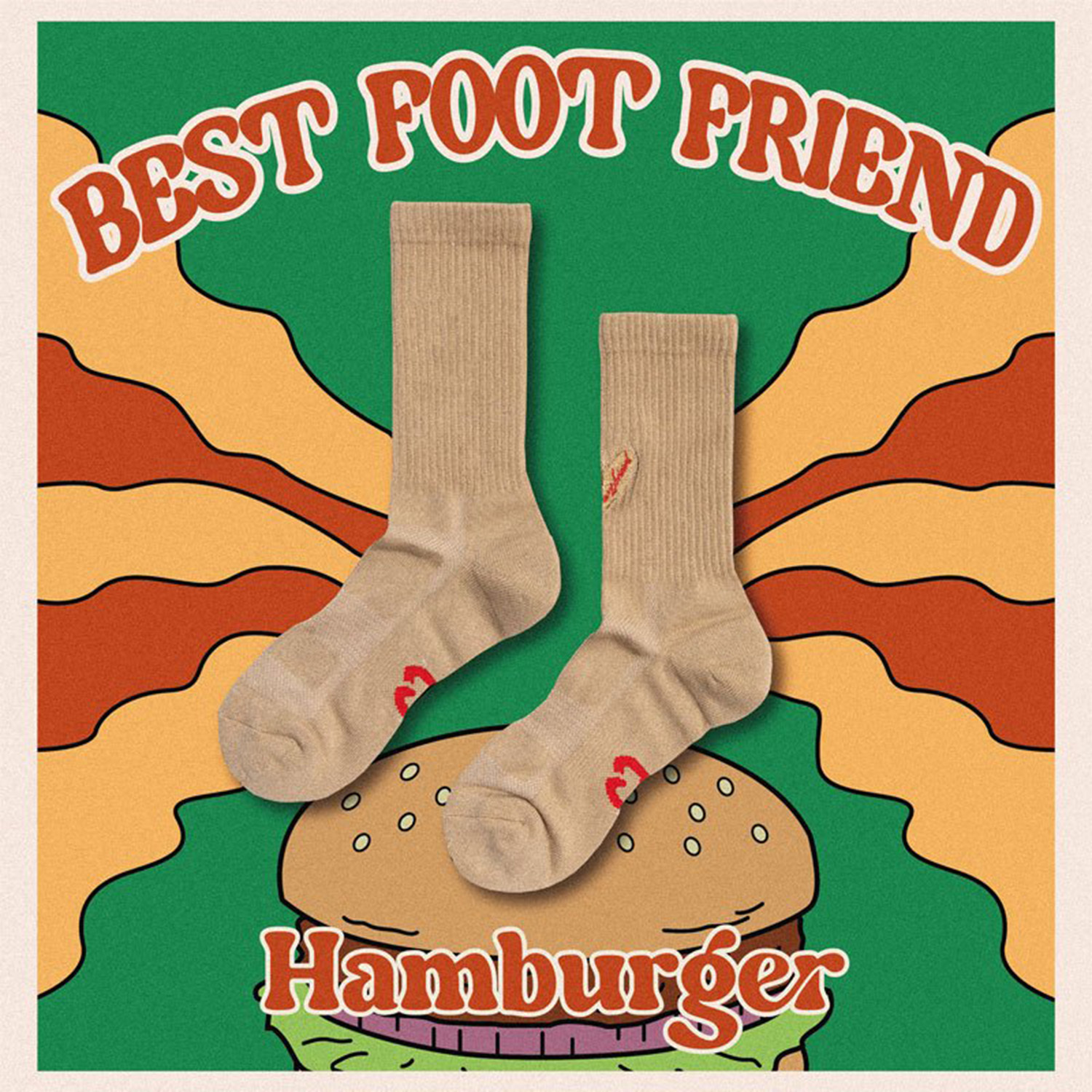 BFF Best Foot Friend SN HAMBURGER 漢堡【BF24013】