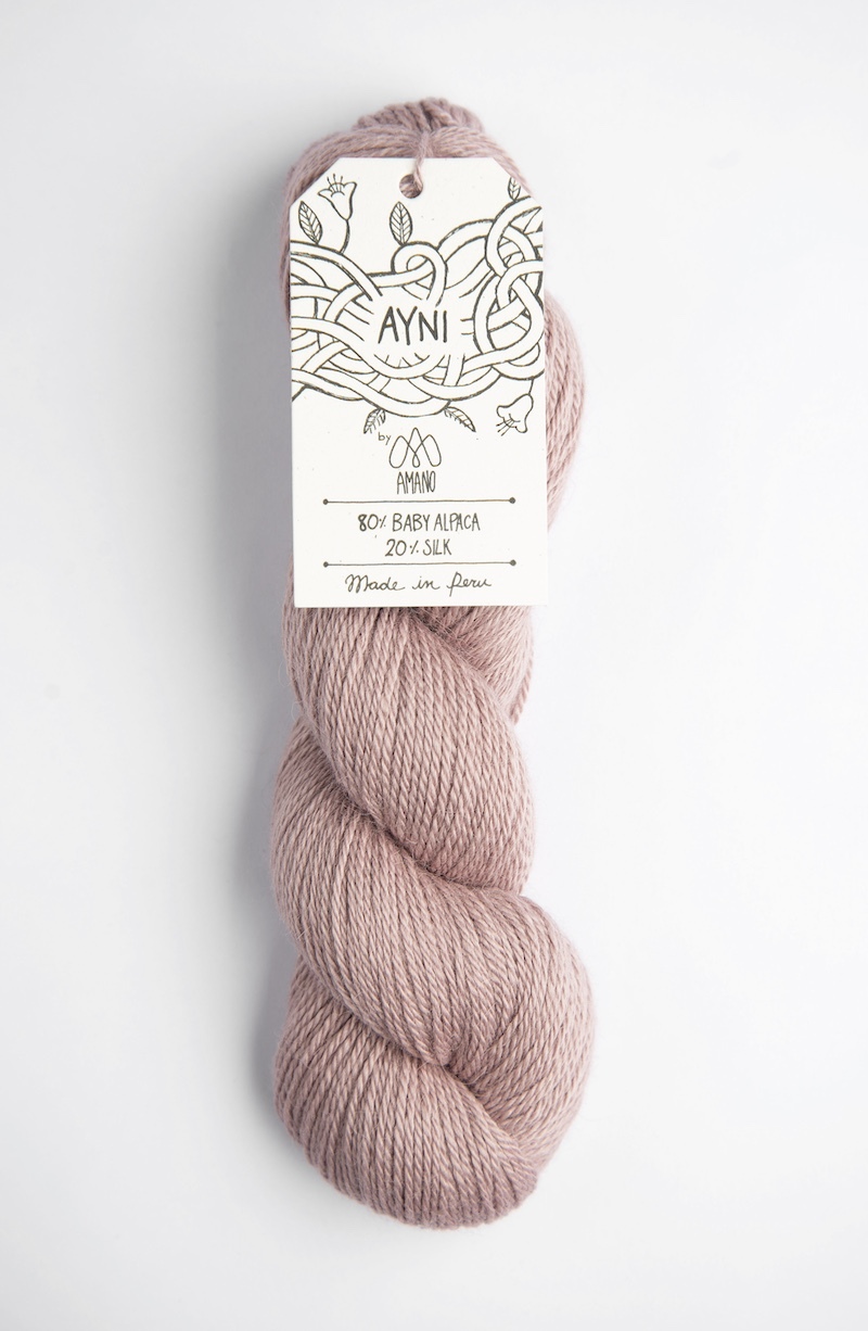 Amano Yarns - Ayni 天然小羊駝蠶絲混紡紗