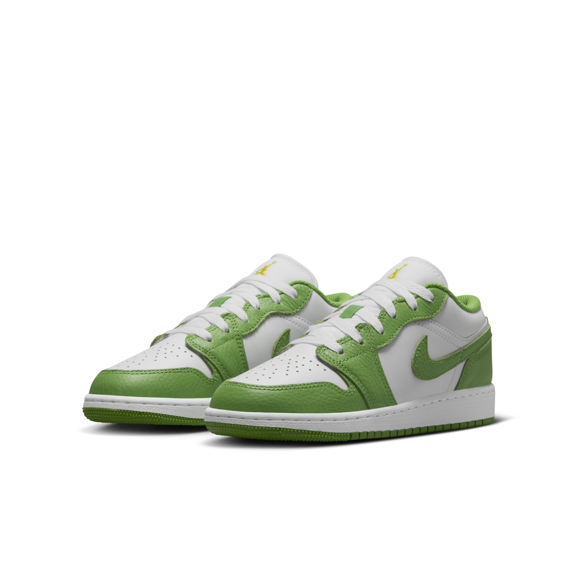 **特價商品售出不退換**大童鞋 女生尺寸 NIKE AIR JORDAN 1 LOW SE BG 'Chlorophyll' 白綠 低筒 休閒鞋【HF4779-100】AJ1 25SALE