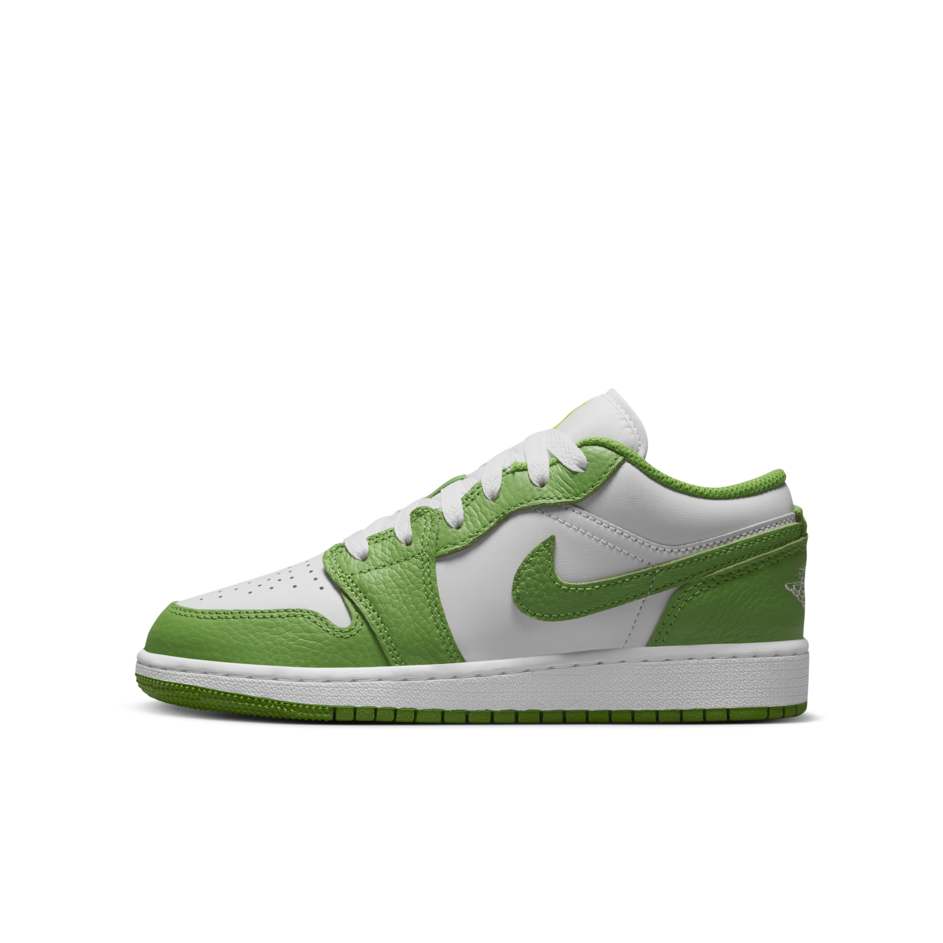 **特價商品售出不退換**大童鞋 女生尺寸 NIKE AIR JORDAN 1 LOW SE BG 'Chlorophyll' 白綠 低筒 休閒鞋【HF4779-100】AJ1 25SALE