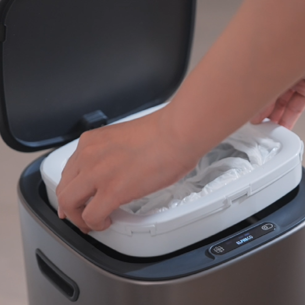 自動打包感應垃圾桶-專用垃圾袋盒6入