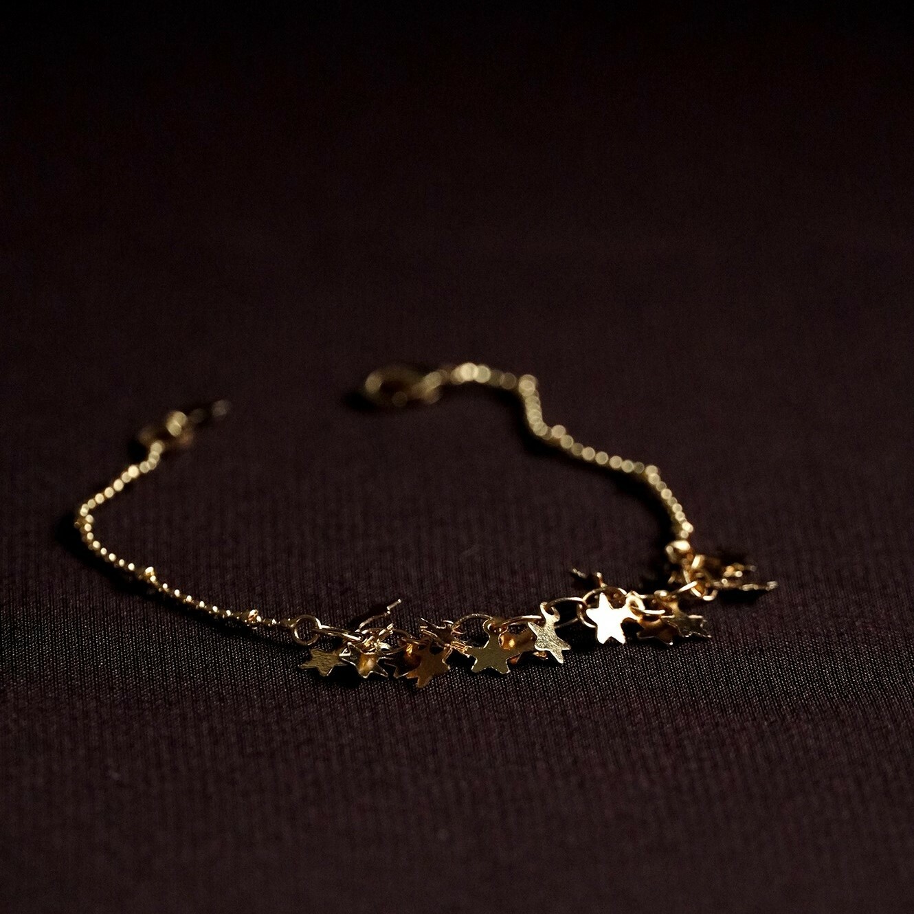 18KGP Scattered stars手鍊